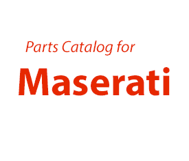 Maserati parts catalog